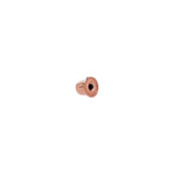 10k Solid Gold Single Screw Backing - Rose Gold - Earrings - Ofina