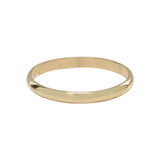 10k Solid Gold Band - Yellow Gold / 5 - Rings - Ofina